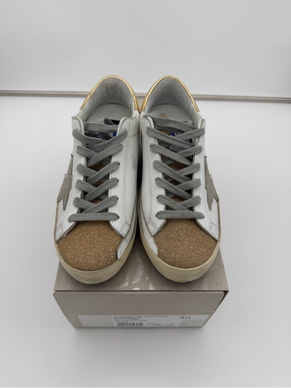 Golden Goose Superstar Sneakers Size 36 Private Edition (35/100)✨